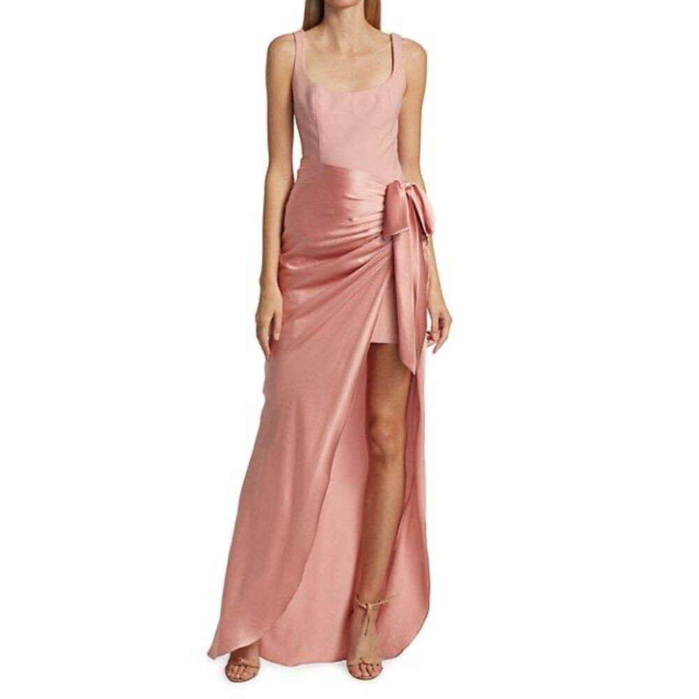 NWT Cinq à Sept Marian Draped Gown Size 12 $695